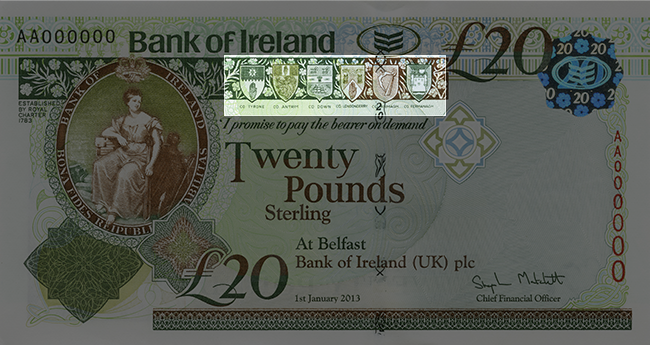 Front of note